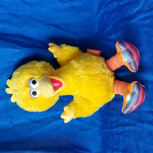 Isaac Mizrahi Sesame Street sparBig Bird Sparkly 16" Plush Stuffed Doll … - Picture 1 of 11